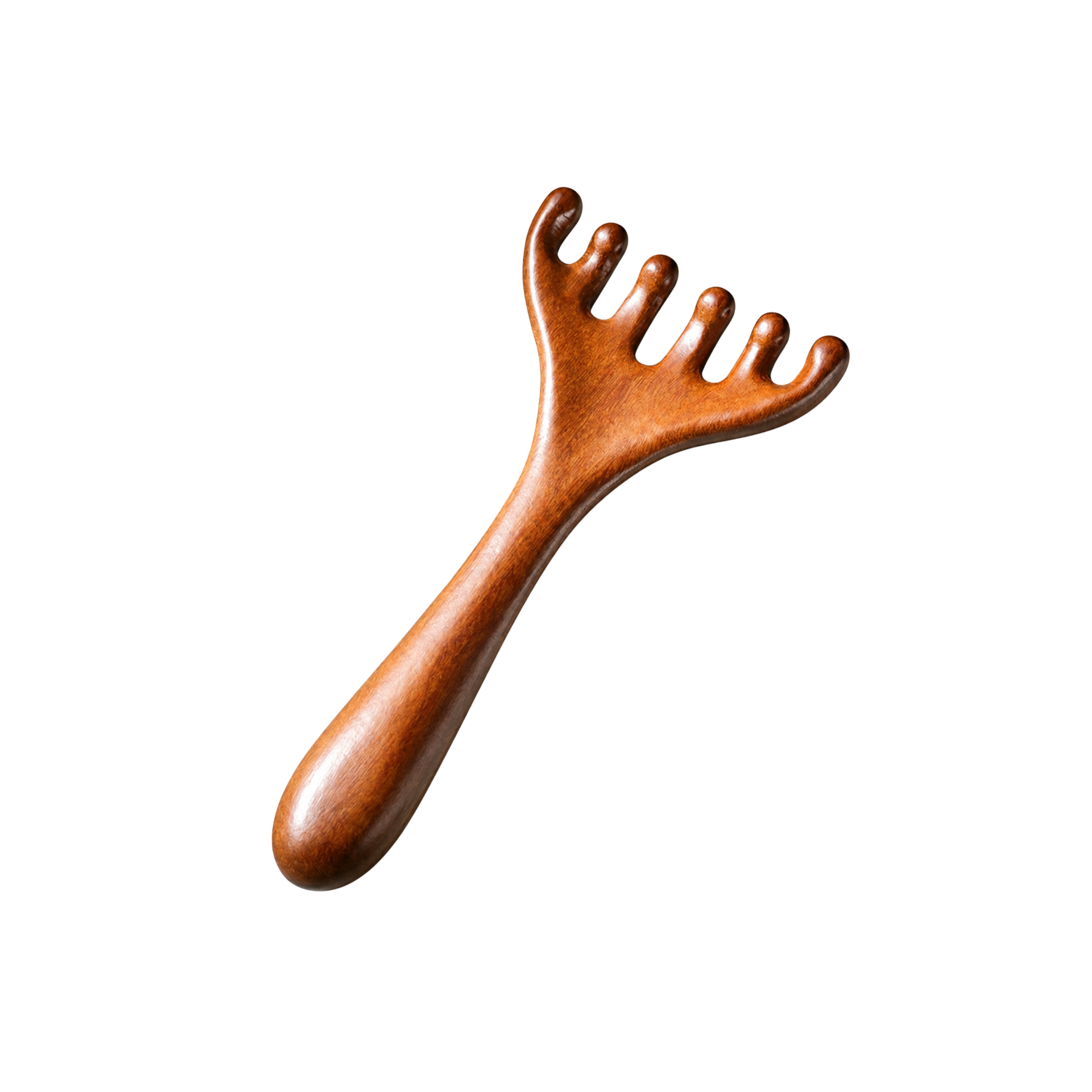 Wooden Meridian Massage Comb