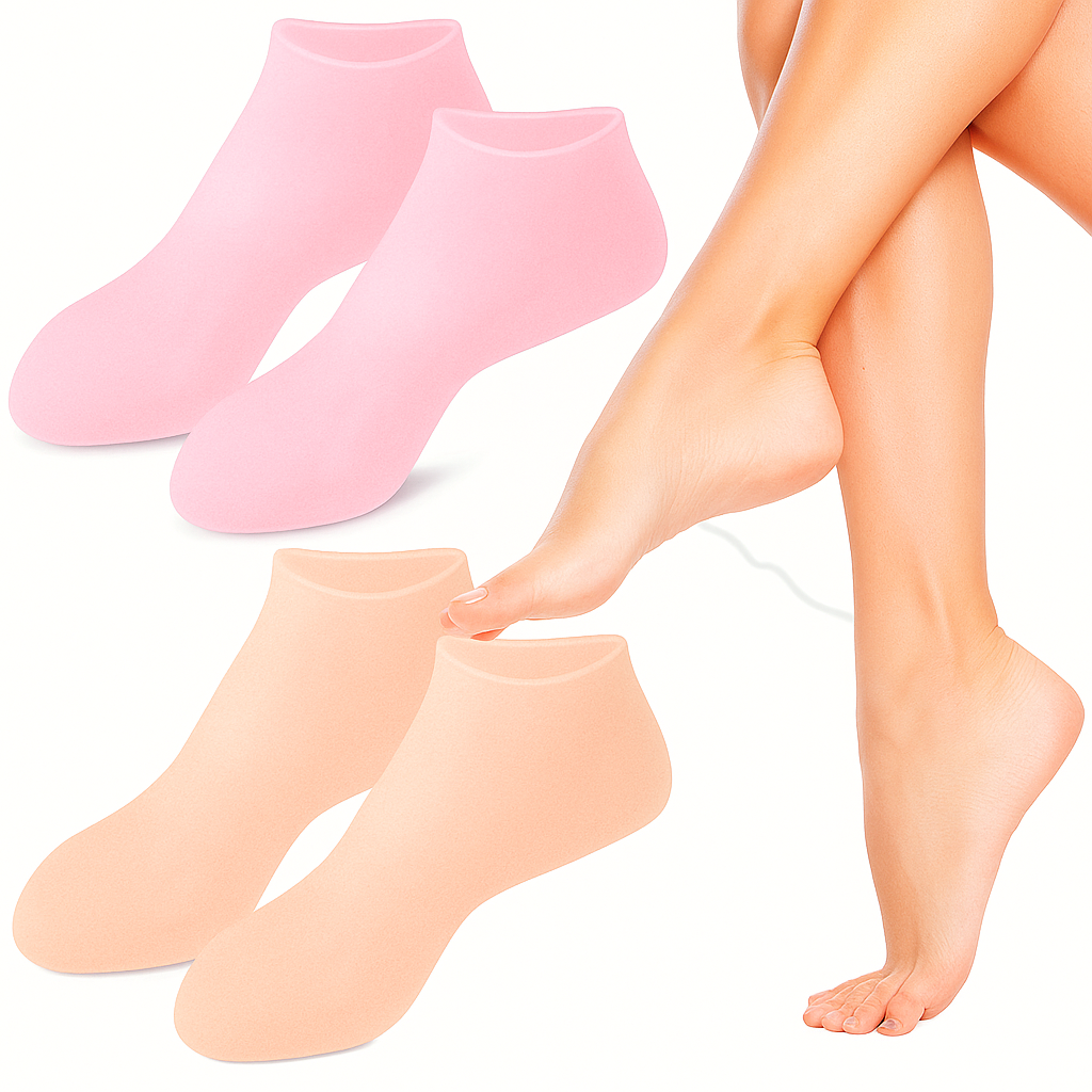 Moisturizing Silicone Heel Socks