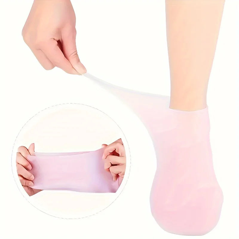Moisturizing Silicone Heel Socks