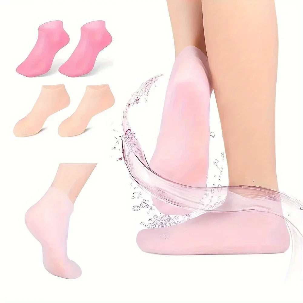Moisturizing Silicone Heel Socks