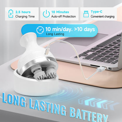 Wireless Waterproof Scalp Massager