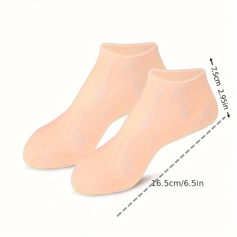 Moisturizing Silicone Heel Socks