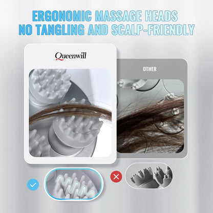 Wireless Waterproof Scalp Massager