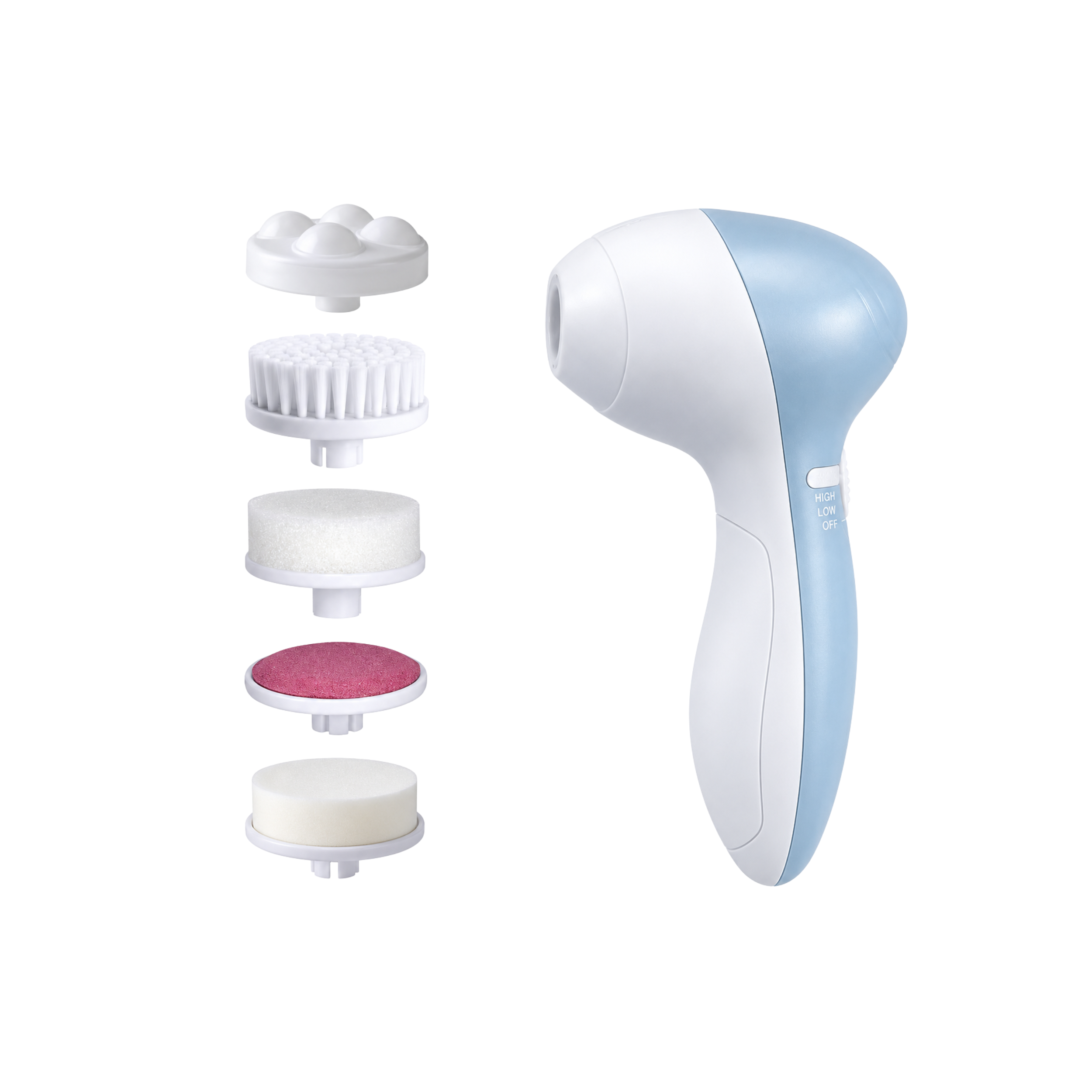 5-in-1 Electric Facial Cleansing Brush