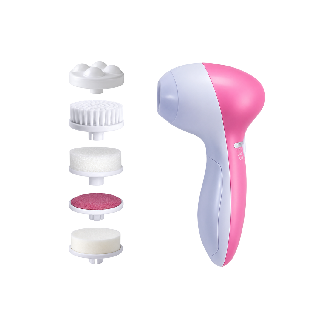 5-in-1 Electric Facial Cleansing Brush